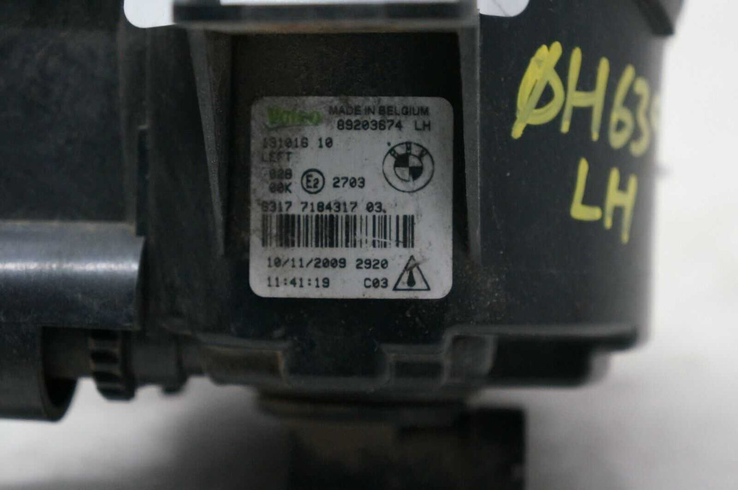 2007-2010 BMW X5 Left Front Driver Side Fog Light 6317 7184317 03 OEM - Alshned Auto Parts