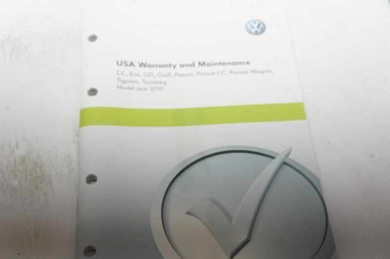 2010 Volkswagen Golf GTI Guide Books Set with Case - Alshned Auto Parts