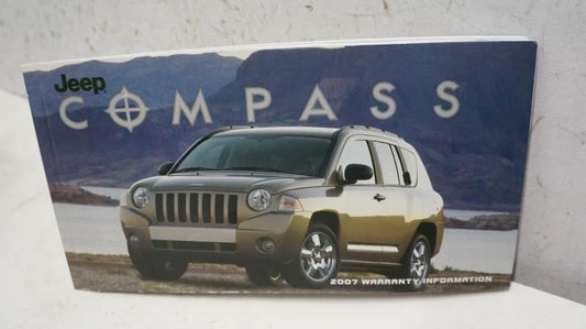 2007 Jeep Compass Warranty Information Book with Case - Alshned Auto Parts