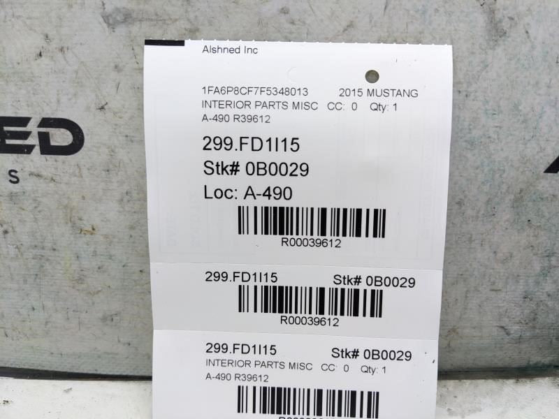 2015-2019 Ford Mustang Foot rest Dead Pedal Cover Trim Pad FR3B-6312020-ABW OEM - Alshned Auto Parts