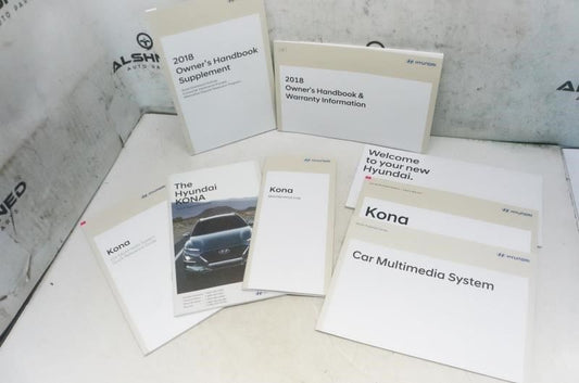 2018 Hyundai Kona Quick Reference Guide set R38145 OEM - Alshned Auto Parts