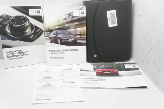 2013 BMW 3 Series Owner's Manual Book Set with Case - Alshned Auto Parts