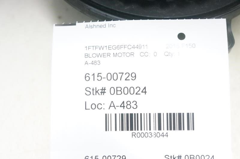 2015-2023 Ford F150 HVAC Heater Blower Fan Motor FL3H-19846-BD OEM - Alshned Auto Parts