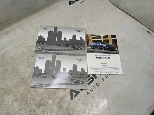 2019 Chevrolet Malibu Owners Manual set 84074155A OEM - Alshned Auto Parts
