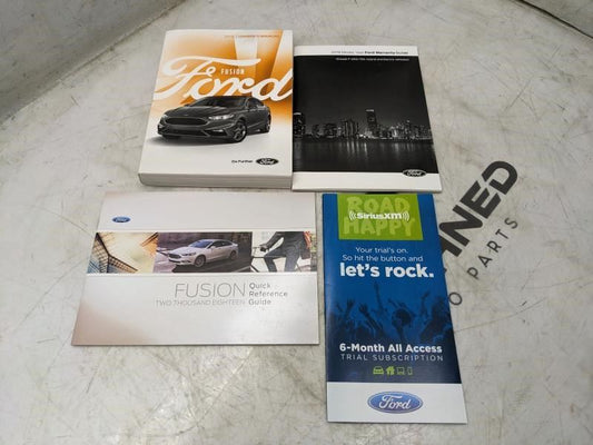 2018 Ford Fusion Owners Manual Set with Case - Alshned Auto Parts