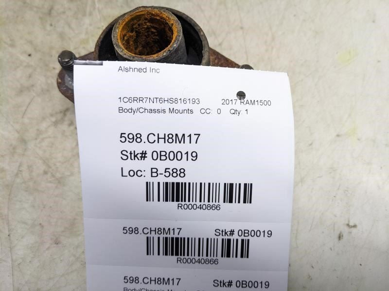 2011-2018 Ram 1500 Middle Right Body Hold Down Cushion 55398277AC OEM - Alshned Auto Parts