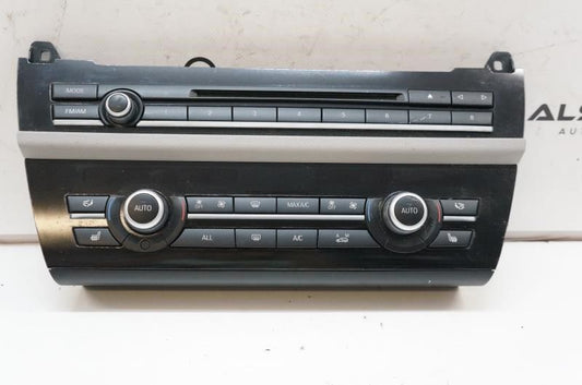 2012 BMW X5 Climate Heater Radio Audio Control 90025-637 OEM - Alshned Auto Parts