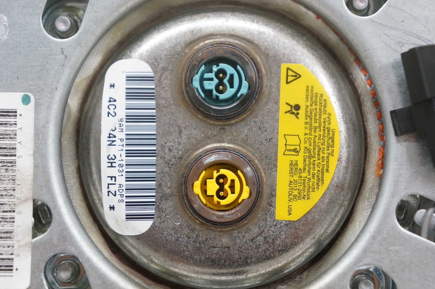 2011-2013 Dodge Durango LH Front Driver Steering Wheel Left Air Bag P1GS291X9AG OEM - Alshned Auto Parts