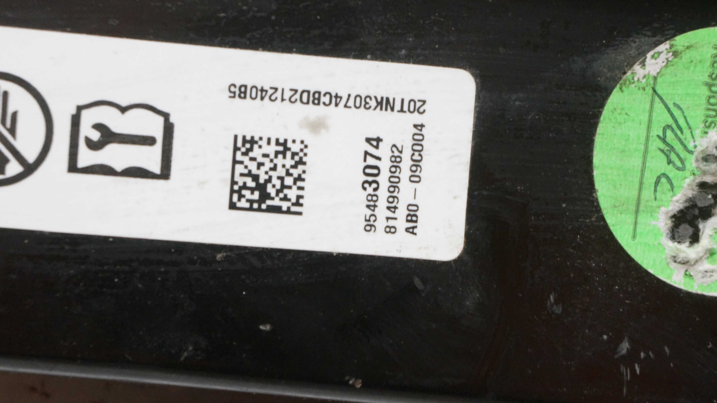 2012 Chevrolet Cruze Left Driver Lower Knee Wheel Airbag 95483074 OEM - Alshned Auto Parts