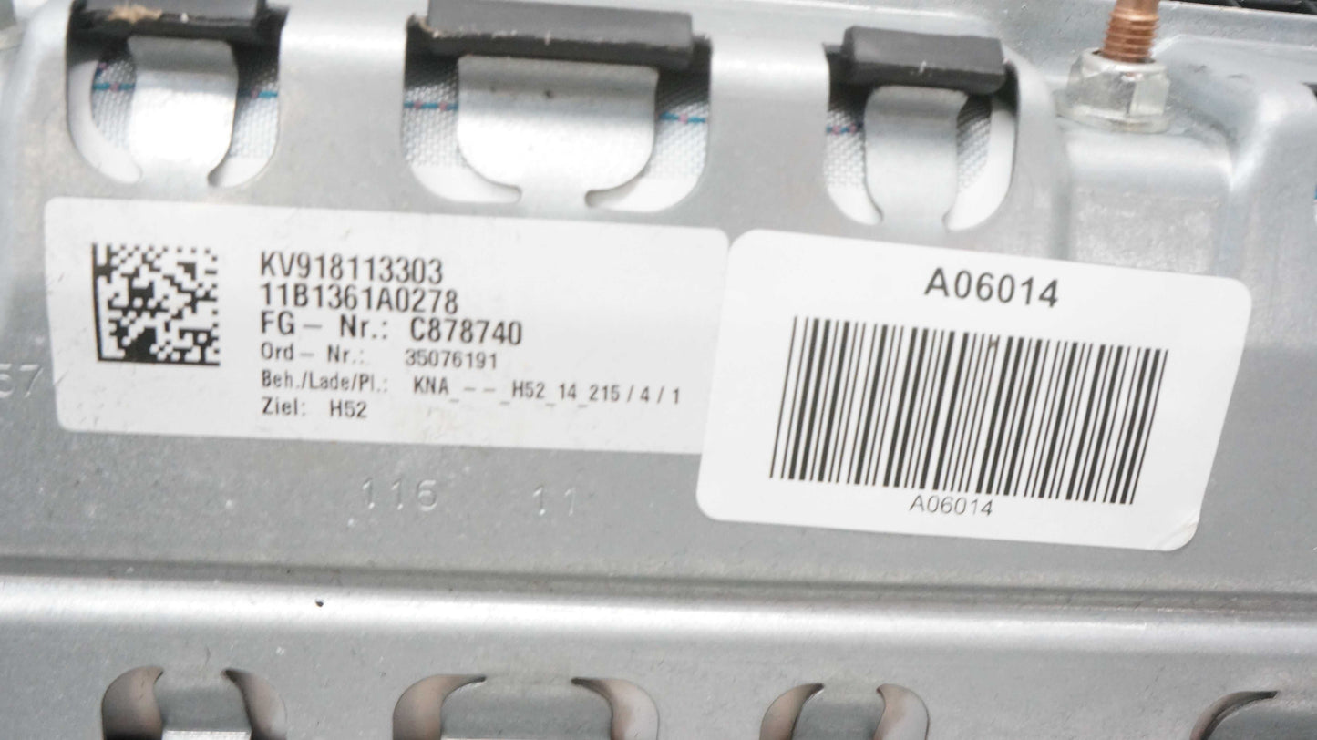 2011-2016 BMW 535i Passenger Right Dash Airbag KV918113303 OEM - Alshned Auto Parts