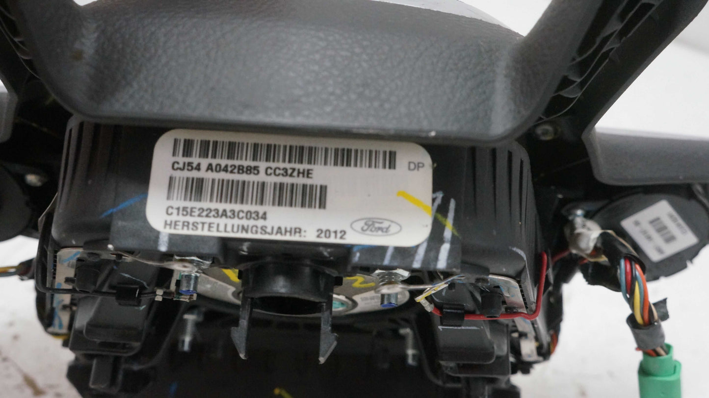 2013-2014 Ford Escape Left Driver Steering Wheel Airbag Black CJ54-A042B85-CC OEM - Alshned Auto Parts