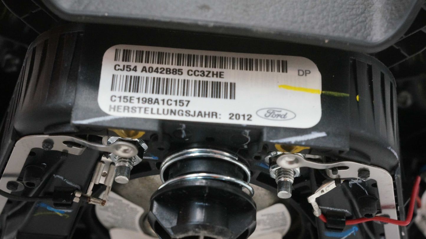 2013-2014 Ford Escape Left Driver Steering Wheel Airbag Black CJ54-A042B85-CC OEM - Alshned Auto Parts