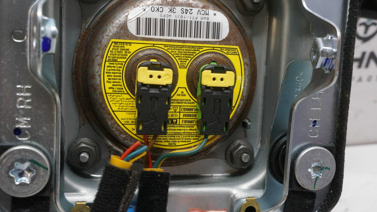 2007-2009 Hyundai Santa Fe Left Driver Steering Wheel Airbag Black 56900-0W500-HZ OEM - Alshned Auto Parts