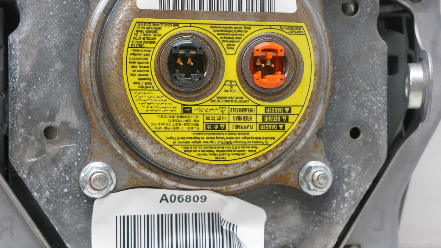 2007-2012 Toyota Avalon Left Driver Steering Wheel Airbag Gray 45130-07072-B0 OEM - Alshned Auto Parts