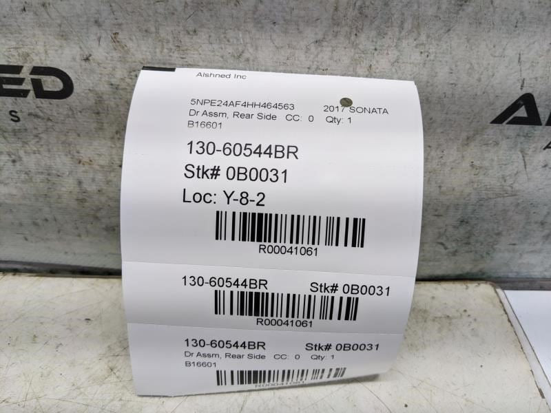 2015-2017 Hyundai Sonata Rear Right Door Shell Panel 77004-C1000 OEM *ReaD* - Alshned Auto Parts