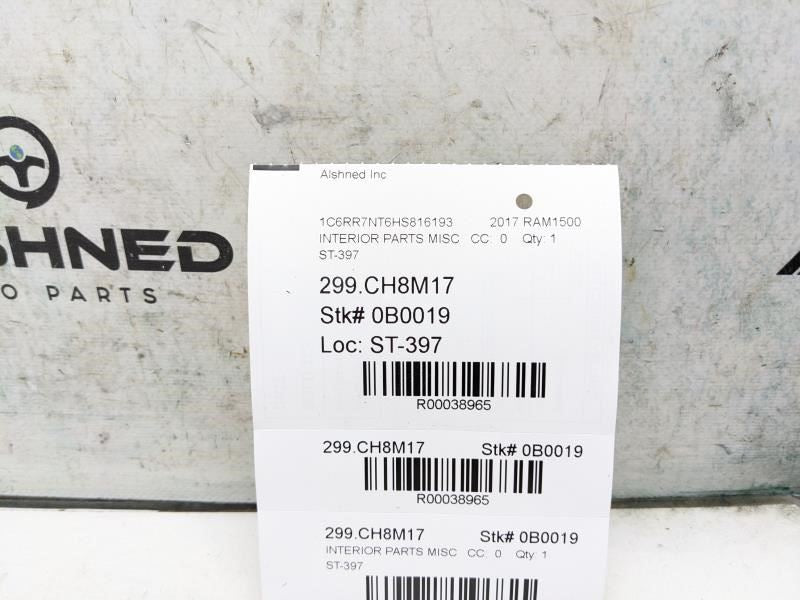 2011-2018 Ram 1500 Rear Right Door Belt Outer Weatherstrip 55372138AI OEM - Alshned Auto Parts