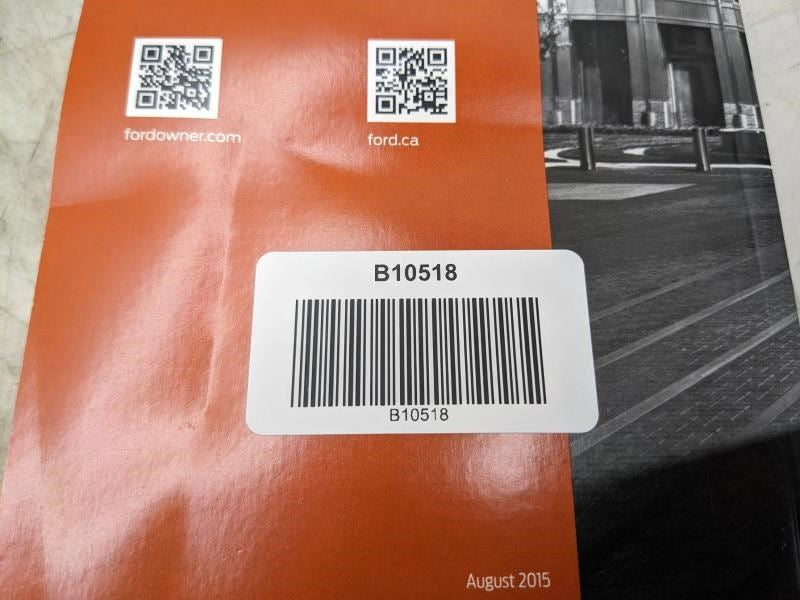 2016 Ford Fusion Owners Manual set GE5J-19A321-AA OEM - Alshned Auto Parts