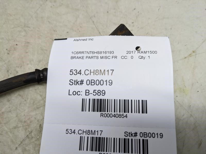 2011-2018 Ram 1500 Front Right Passenger Hydraulic Brake Hose 55366348AL OEM - Alshned Auto Parts