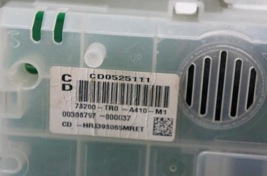 12 Honda Civic Speedometer Instrument Cluster Mileage Unknown 78200-TR0-A410-M1 - Alshned Auto Parts