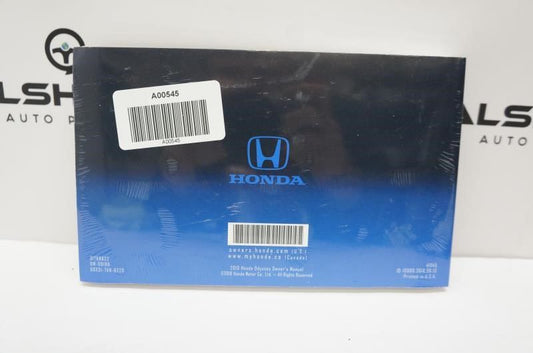 *SEALED* 2013 Honda Odyssey Owner's Manual Book - Alshned Auto Parts