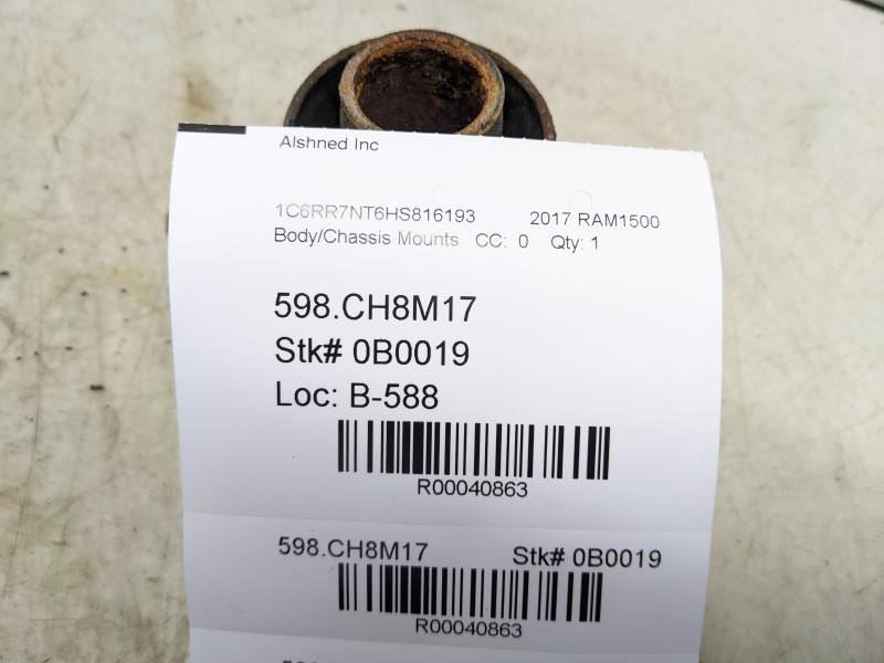 2011-2018 Ram 1500 Middle Left Body Hold Down Cushion 55398277AC OEM - Alshned Auto Parts