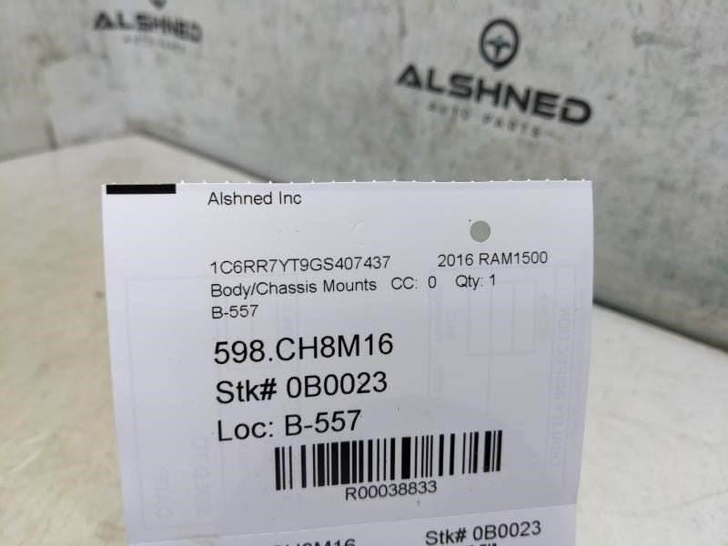 2011-2018 Ram 1500 Front Right Body Hold Down Cushion 68225193AA OEM - Alshned Auto Parts