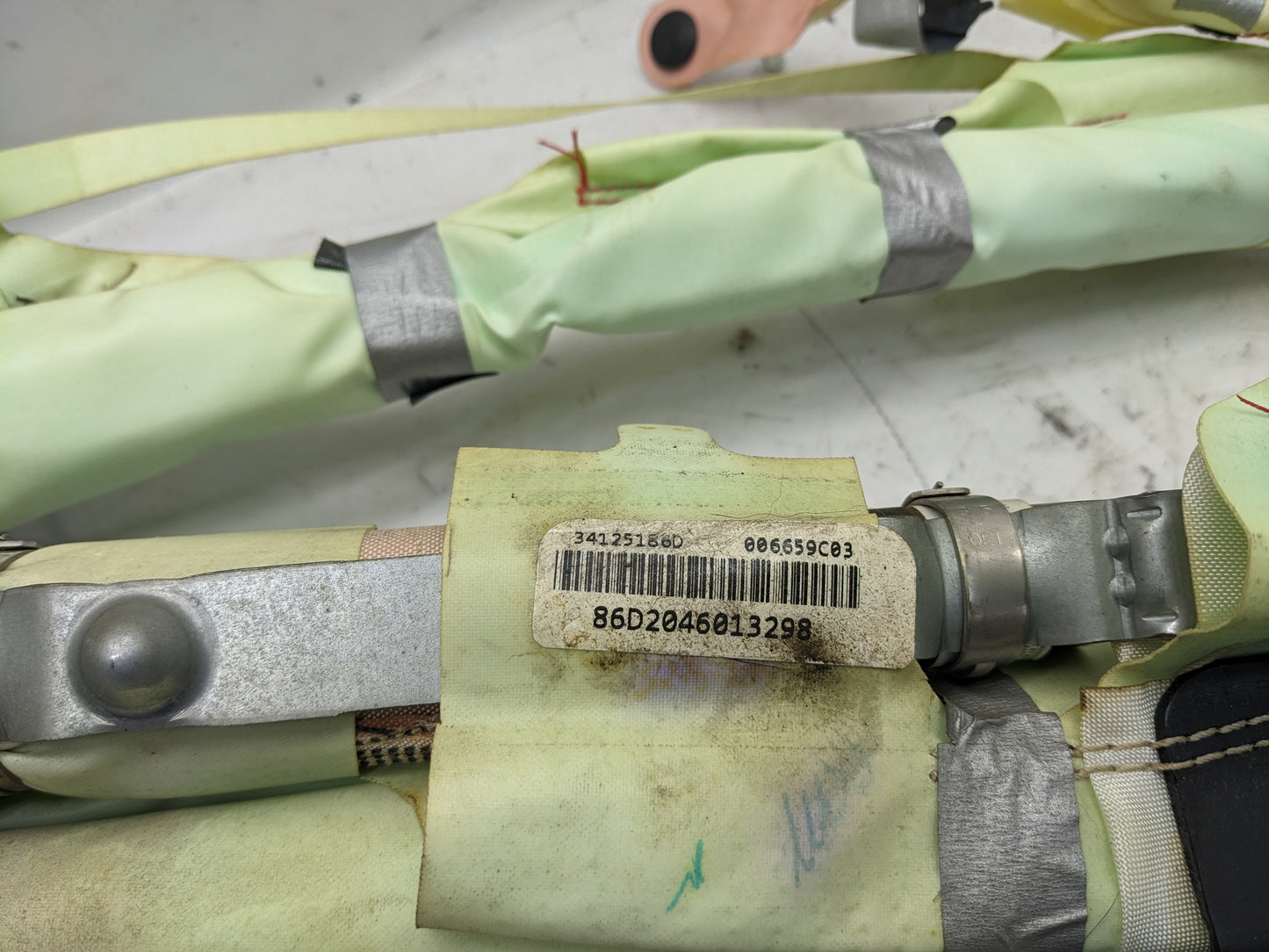 2011-2013 Ram 1500 Left Side (LH) Roof Curtain Air Bag 52029425AI 52029425AD OEM - Alshned Auto Parts