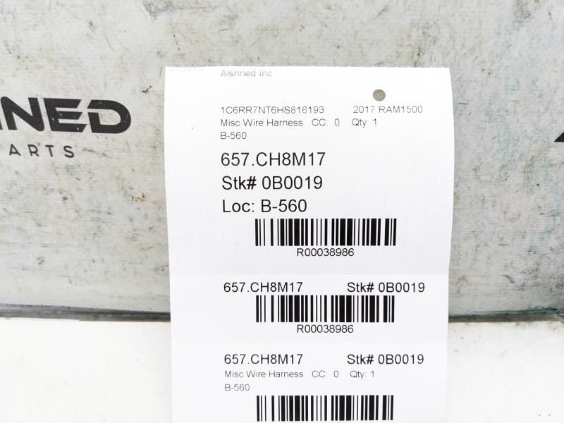 2013-2018 Ram 1500 Front Left Door Jumper Wiring Harness 68142923AB OEM - Alshned Auto Parts