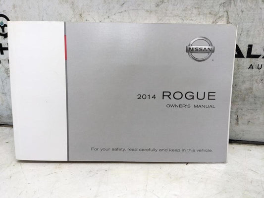 2014 Nissan Rogue Owners Manual Set with Case OM14E-0T32U0 OEM - Alshned Auto Parts