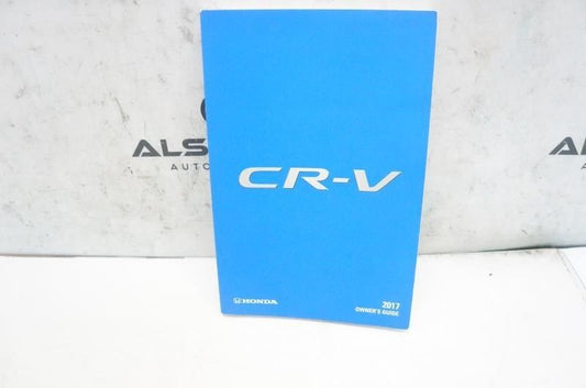 2017 Honda CR-V Owners Guide set with Case 00X31-TLA-G010 OEM - Alshned Auto Parts