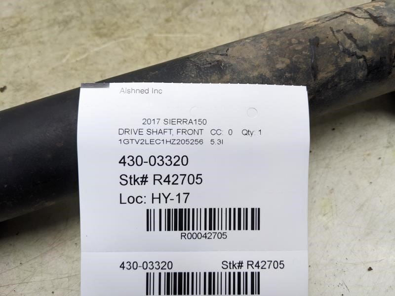 2014-2019 GMC Sierra 1500 5.3L Front Axle Drive Shaft 22760960 OEM - Alshned Auto Parts