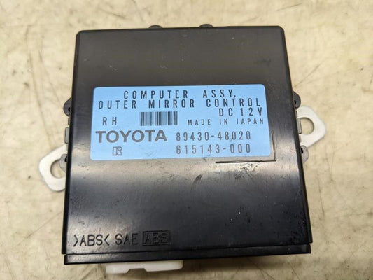 2007-2009 Lexus RX350 Front Right Outer Mirror Control Module 89430-48020 OEM - Alshned Auto Parts
