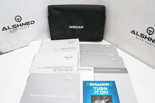 2015 Nissan Sentra Owner's Manual with case - Alshned Auto Parts