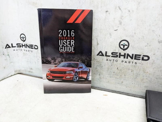 2016 Dodge Charger User Guide set with Case 16D481-926-AA OEM - Alshned Auto Parts