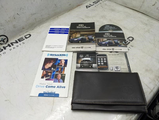2013 Ram CV Cargo VAN Owners Information Booklet Set with Case - Alshned Auto Parts
