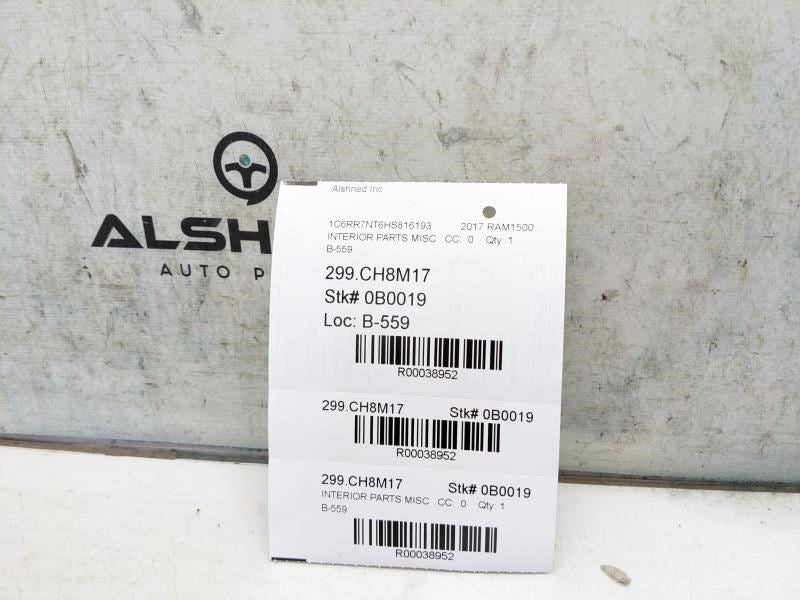 11-18 Ram 1500 Rear Right Passenger Door Belt Inner Weatherstrip 55372140AB OEM - Alshned Auto Parts