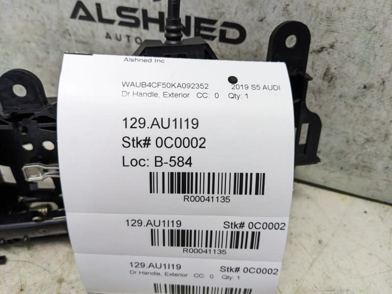 2018-2023 Audi S5 Rear Right Side Exterior Door Handle 8W0-837-812-A OEM - Alshned Auto Parts