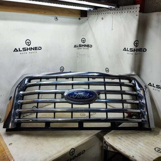 2015-2017 Ford F150 Front Radiator Grille w/ Emblem FL3Z-8200-VPTM OEM *ReaD* - Alshned Auto Parts