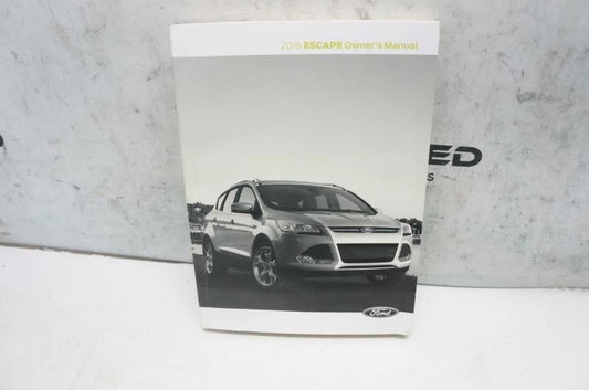 2016 Ford Escape Owners Manual set with Case GJ5J-19A321-AA OEM - Alshned Auto Parts