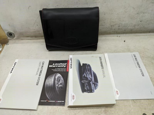 2019 Kia Optima Owners Manual set with Case KDG5-EU87B OEM - Alshned Auto Parts