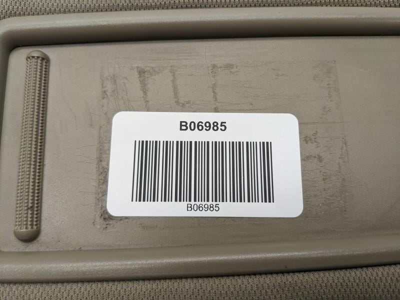 2011-2016 Kia Optima Left Sun Visor w/o Sunroof Beige 85201-2T040UP OEM - Alshned Auto Parts