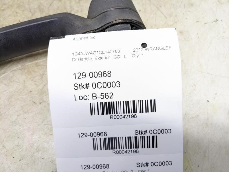 2007-2017 Jeep Wrangler Front Left Outside Door Handle 4589164AI OEM - Alshned Auto Parts