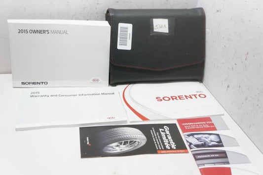 2015 Kia Sorento Owner's Manual Book Set with Case - Alshned Auto Parts