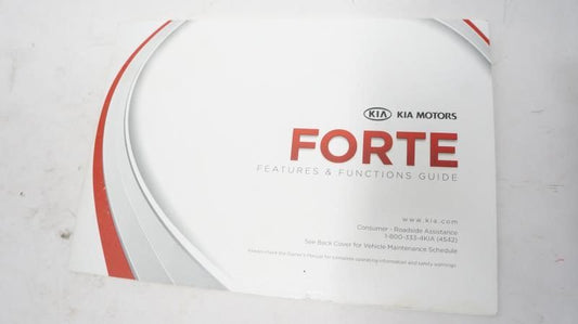 2012 Kia Forte Owner's Manual Book Set - Alshned Auto Parts