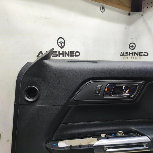 2015-2023 Ford Mustang GT Front Right Door Trim Panel Ebony FR3B-6323942-AY OEM - Alshned Auto Parts