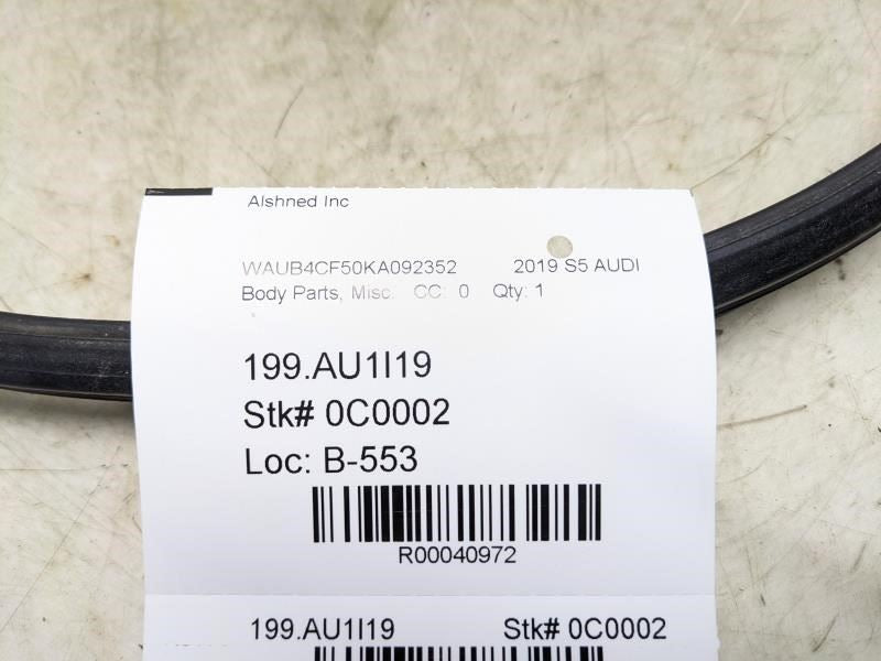 2018-2023 Audi S5 Sportback Front Left Upper Door Protect Strip 8W8-854-543 OEM - Alshned Auto Parts