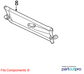 11-18 Volkswagen Jetta Sport FR Windshield Wiper Transmission Linkage w/ Motor3