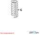 2010-2016 Mercedes-Benz E 350 Luxury 4Matic Rear Right and Left Side Coil Spring3