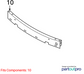 19-25 Infiniti QX50 LUXE Front Bumper Reinforcement Impact Bar 62030-5NA0A *ReaD - Alshned Auto Parts