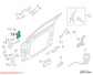 2021 Hyundai Santa Fe Front Driver LH Door Hinge Lower Upper Set 79310-2E000 OEM - Alshned Auto Parts